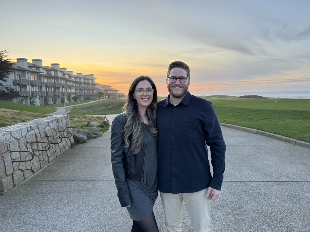 Sunset by the coast
